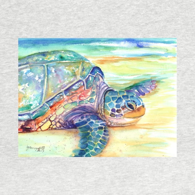 Rainbow Sea Turtle 2 by KauaiArtist